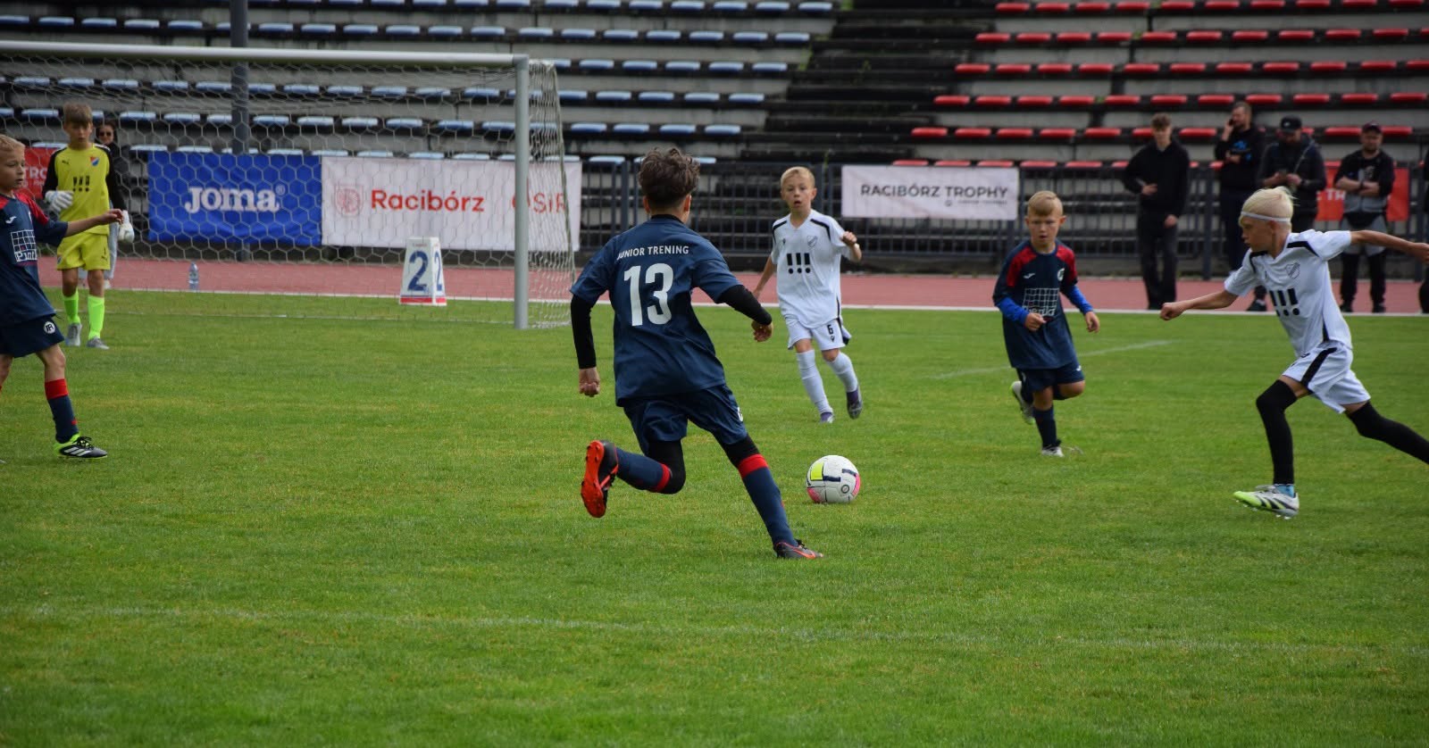 Akcja meczowa Junior Trening podczas turnieju Racibórz Trophy